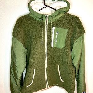 Champion fleece hooded jacket